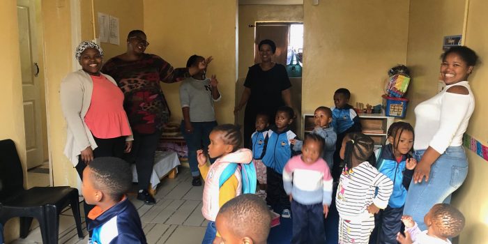 Quel piccolo asilo di Cape Town